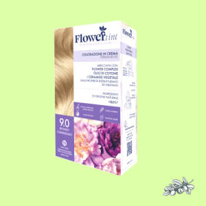 Colorazione in crema 9.0 Biondo Chiarissimo Flower tint tinta capelli
